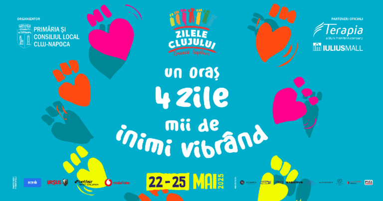 Zilele Clujului 2025, un oraș, 4 zile, mii de inimi vibrând! Care este programul evenimentelor?