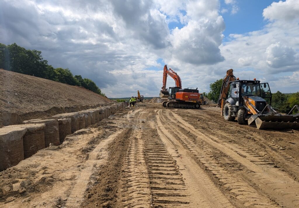 Șantierul Autostrăzii Transilvania (A3) Suplacu de Barcău – Chiribiș continuă să progreseze într-un ritm susținut