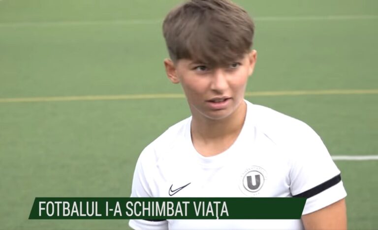 „Messi de România” povestea tinerei care a crescut într-un centru de plasament din Hunedoara și face valuri în fotbalul feminin! Lorena Mihăilesc e perla ”U” Olimpia Cluj!