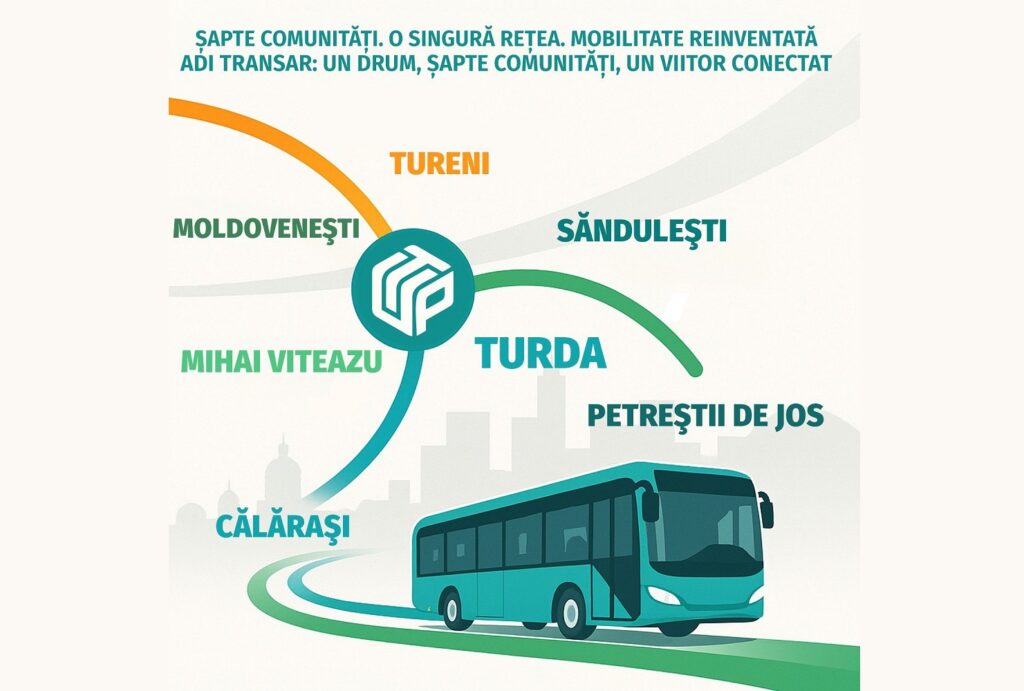 Șase comune s-au unit cu Turda pentru un transport public regional: Va fi un singur bilet valabil pe toate rutele, indiferent de legătură!