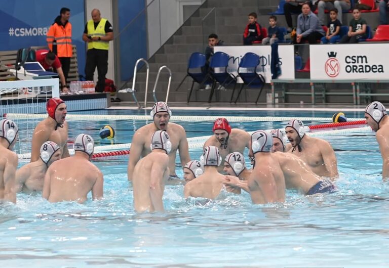 CSM Oradea egalează la general în finala Ligii Naţionale de polo! Titlul se decide la Bucureşti!