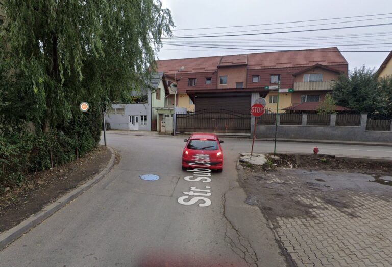 Se extinde intersecția străzilor Sub Cetate cu Cetății din Florești