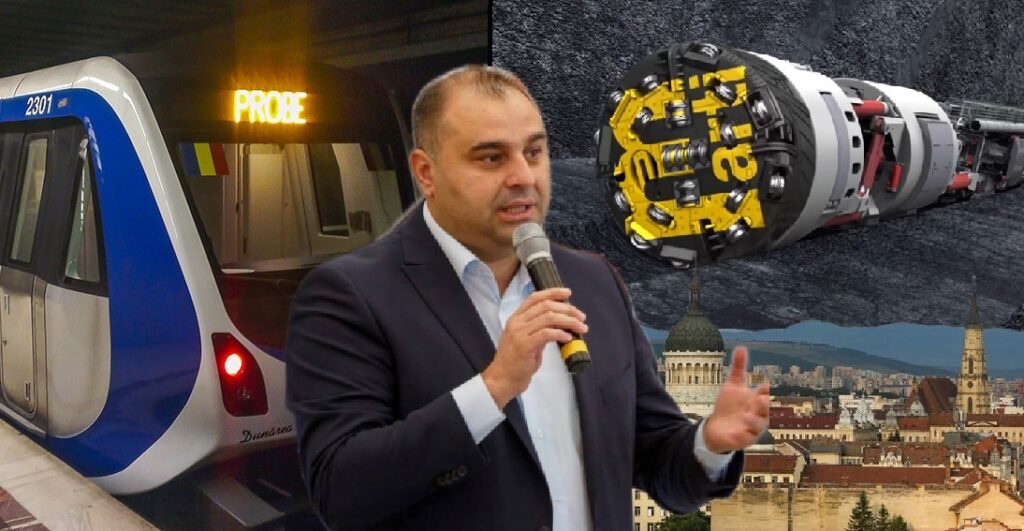Firmele care construiesc metroul din Cluj au experiență internațională. Dan Tarcea: „Nu sunt neaveniți!”