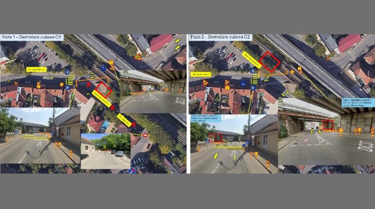 Circulație rutieră închisă temporar pe strada Vágó Iosif din Oradea
