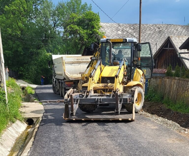 Lucrări pe strada Orache din Mărgău: circulație restricționată timp de două zile