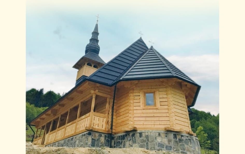 Biserica de lemn din Vișagu, județul Cluj, va fi sfințită pe 13 iulie