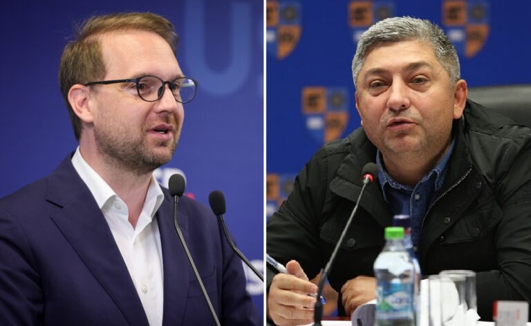 Alin Tișe îi amintește lăudărosului Fritz că prima autorizație complet digitală a fost emisă la Cluj, nu la Timișoara