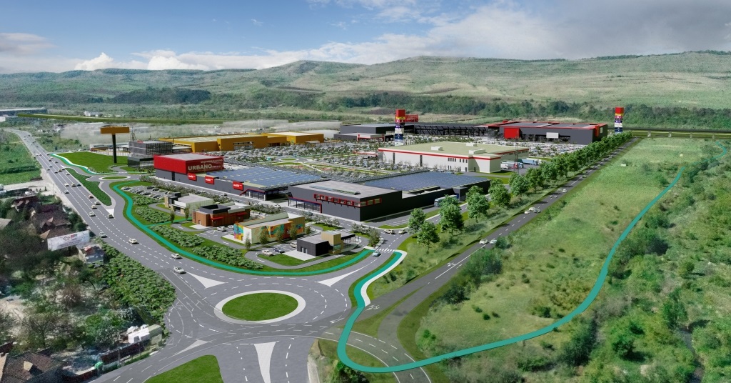 Cel mai mare parc comercial din Transilvania a obținut autorizațiile de construcție: Se investesc peste 100 de milioane de euro în Florești!