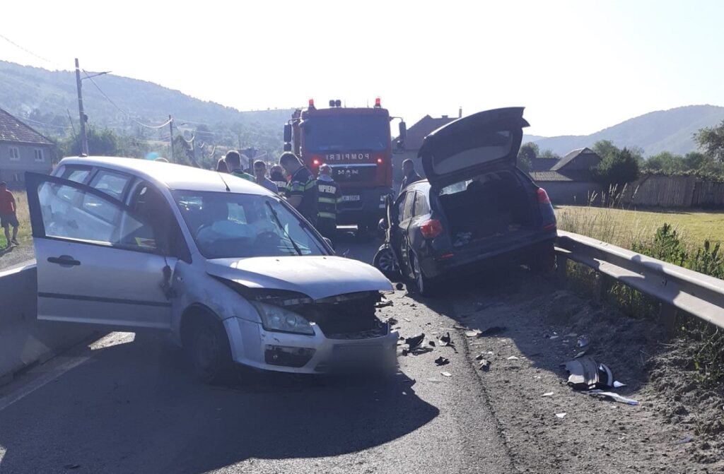 Accident pe DN1 Cluj – Oradea, în zona Negreni! Se circulă greu în zonă!