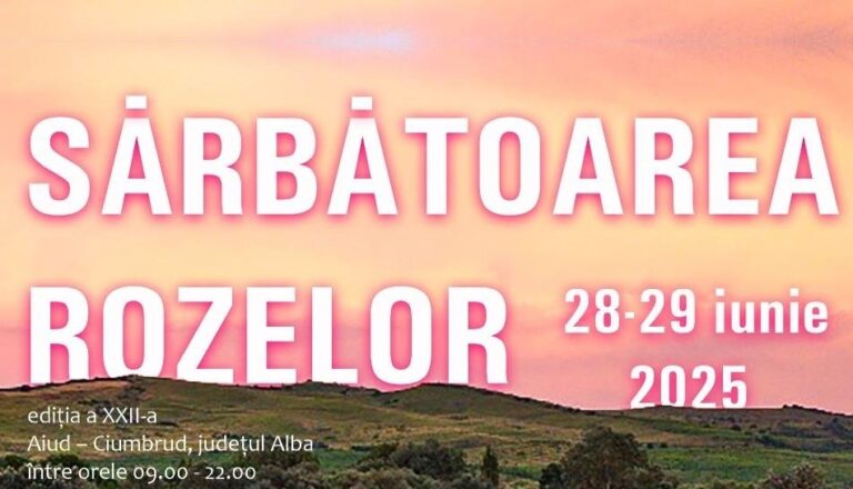 Sărbătoarea Rozelor 2025 la Aiud și Ciumbrud: două zile de culoare, tradiție și spectacol