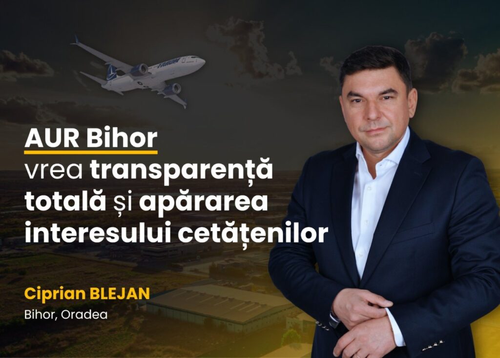 AUR Bihor: Vrem transparență totală și apărarea interesului cetățenilor