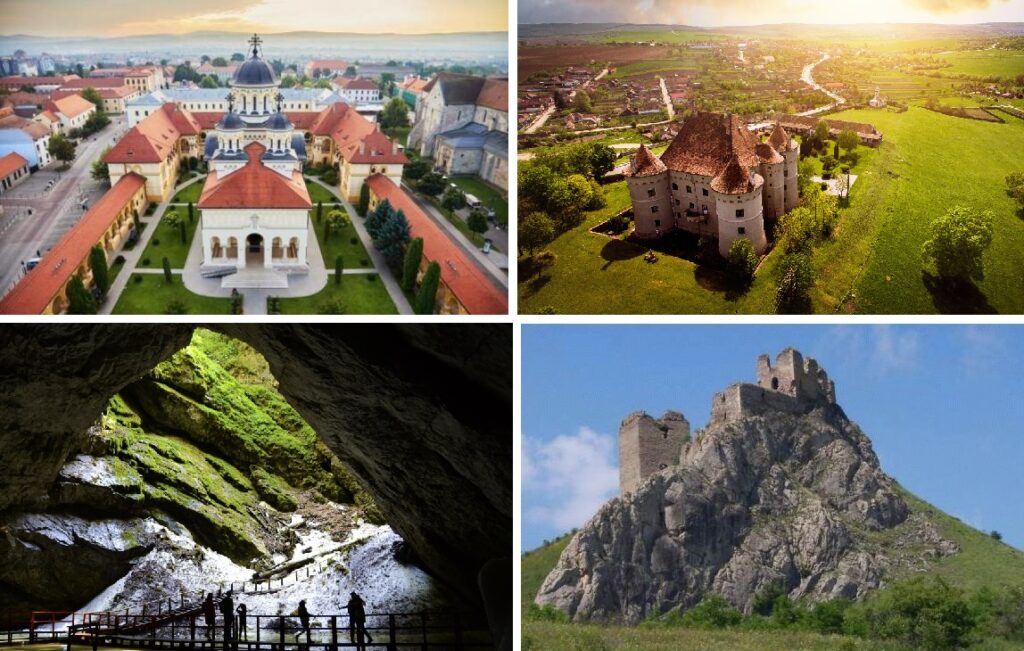 Zece obiective turistice de top din Alba, un județ încărcat de istorie și peisaje incredibile