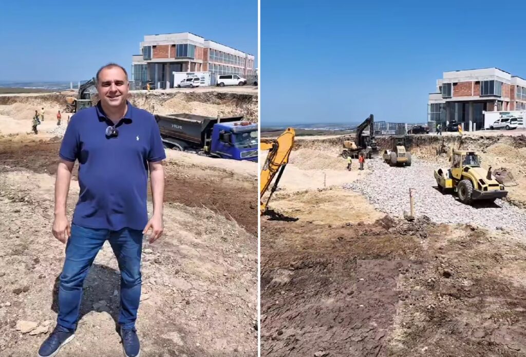 Lucrări de infrastructură pentru accesul la viitorul hub educațional din cartierul clujean Borhanci. Tarcea: „Termenul estimat de finalizare este în iunie 2026!”