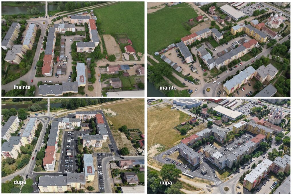 Lucrările din zona străzilor Univers și Plopilor din Turda au fost finalizate