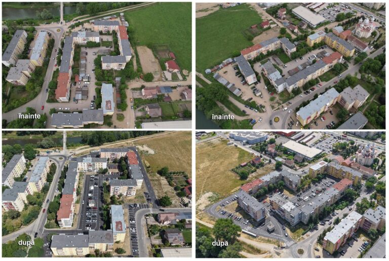 Lucrările din zona străzilor Univers și Plopilor din Turda au fost finalizate