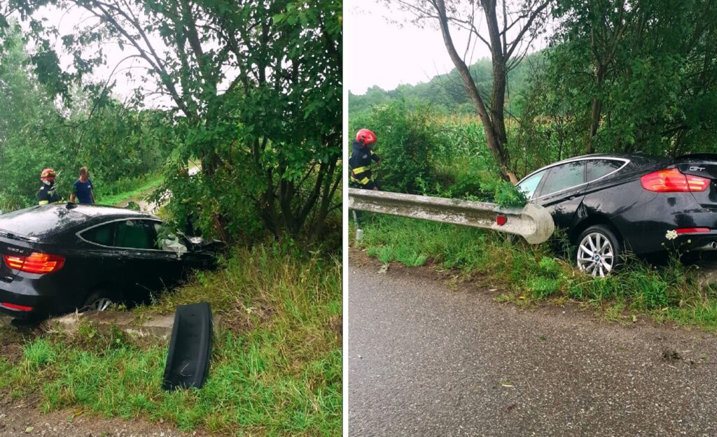 Accident rutier pe raza comunei Boșorod. O mașină a ieșit de pe carosabil