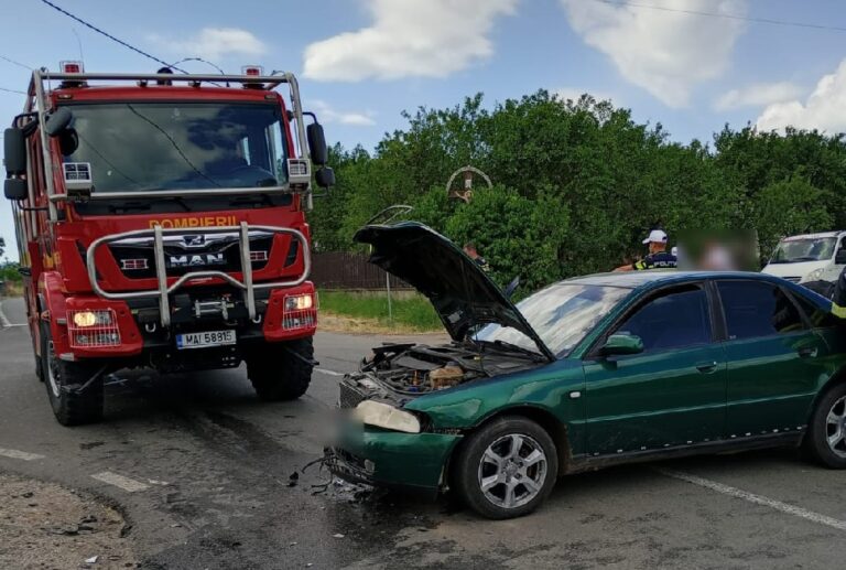 Accident în Călata! Au fost implicate două mașini însă din fericire nu au existat victime!