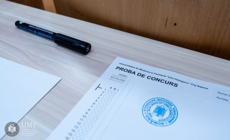Interes record pentru admiterea din 2025 la UMF Cluj: 2.318 candidați, cu 666 mai mulți decât anul trecut!