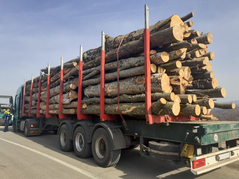 Amenzi pe drumurile județene din Bihor pentru depășirea gabaritului