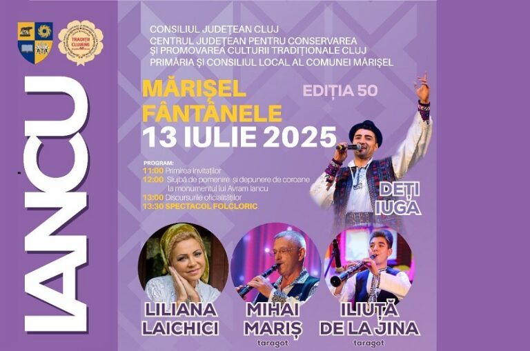 Tinerii Clujului, pe scena tradițiilor la Crucea Iancului, o ediție aniversară plină de emoție și autenticitate
