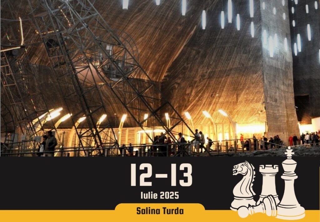„Cupa Salina Turda” revine! 10 ani de șah rapid, strategie, pasiune și performanță! 