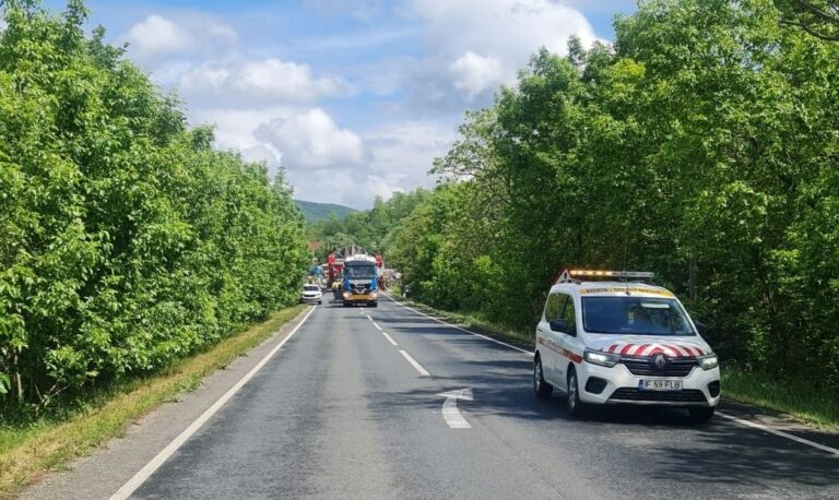 Transport agabaritic pe timp de noapte între Nădlac și Mintia: agregat pentru Termocentrala Mintia, în perioada 16 – 25 iulie