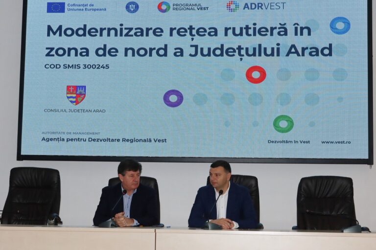 Consiliul Județean Arad se va împrumuta cu 170 de milioane de lei, pentru a contribui la investițiile aflate în derulare