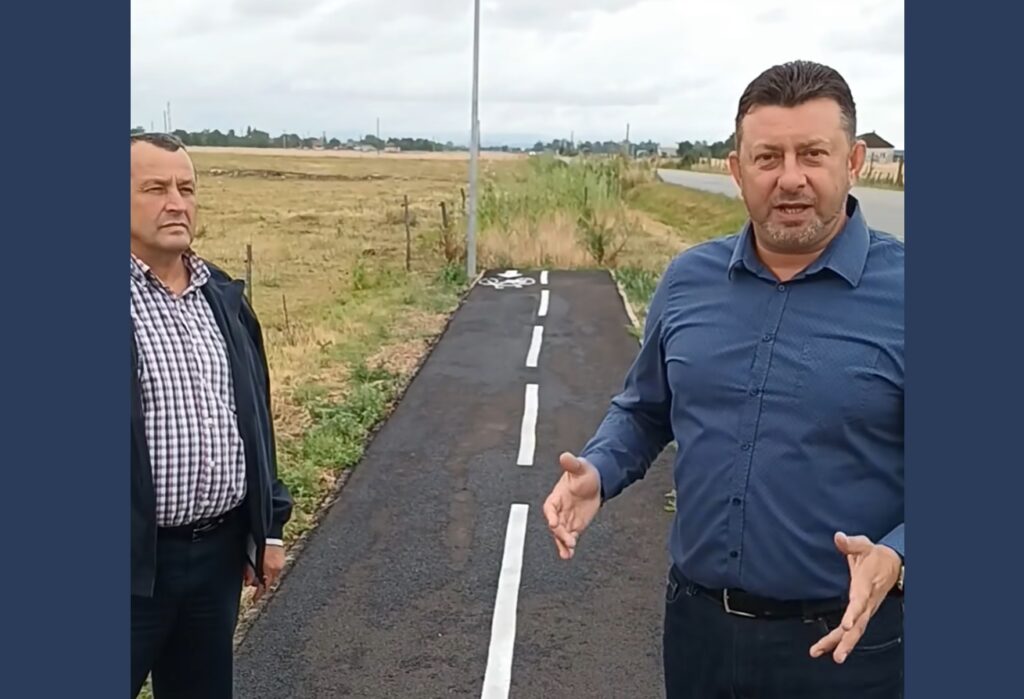 Primăria Ineu a câștigat un proiect pentru realizarea a 16 kilometri de piste de biciclete