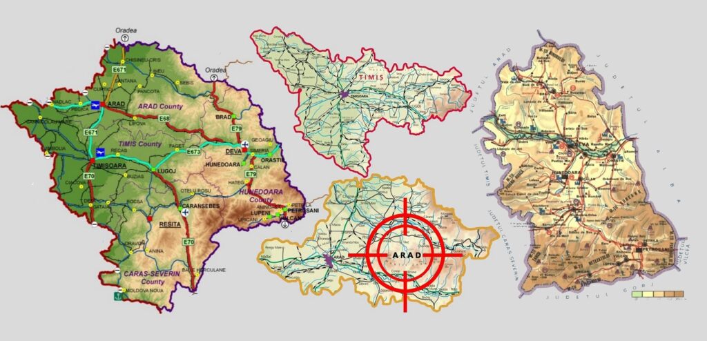 Va „înghiți” Timișoara, Aradul, în regiunea ”Vest” cu Hunedoara și Caraș-Severin? Planul care cutremură România șterge 41 de județe și crează 8 regiuni!