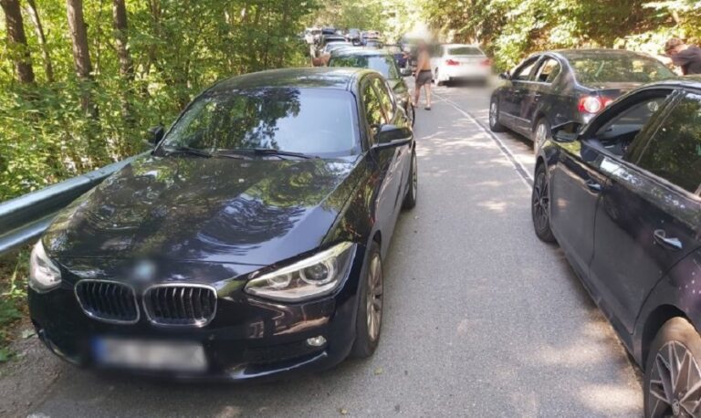 Poliția avertizează: Staționarea neregulamentară pe drumul dintre Someșul Cald – Mărișel, în zona Tarnița, aduce amenzi și poate duce la dosar penal!