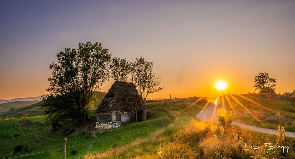 Apus spectaculos în Dumești, în inima Apusenilor (FOTO)