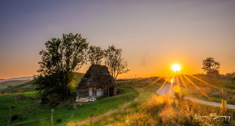 Apus spectaculos în Dumești, în inima Apusenilor (FOTO)