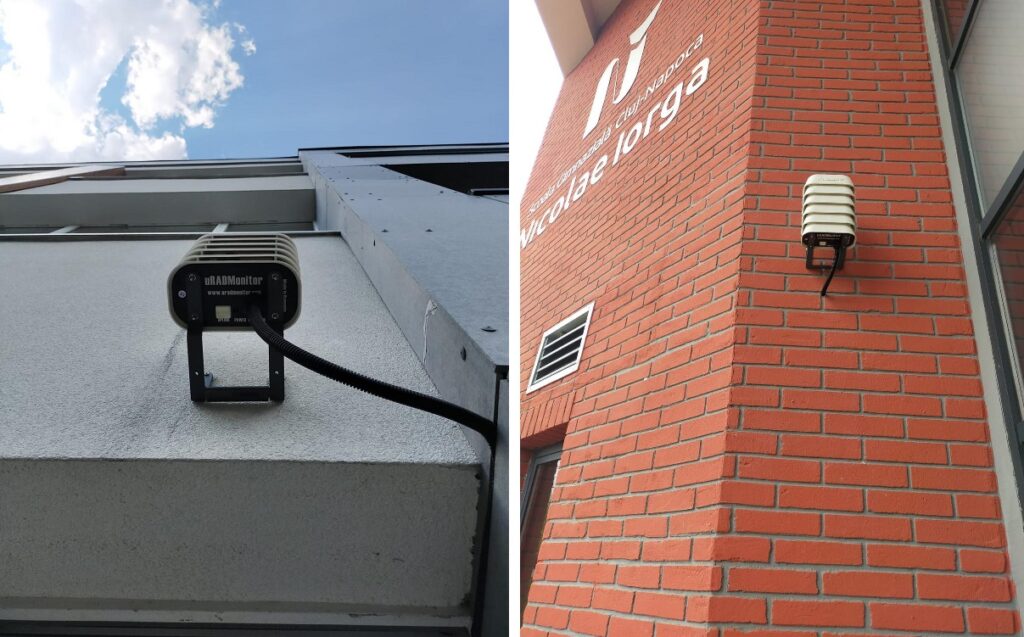 Primăria Clujului a instalat 8 noi stații de monitorizare a calității aerului la unități de învățământ și la sediul primăriei de pe strada Moților