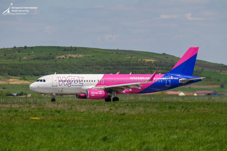 Destinația Tel Aviv revine pe Aeroportul Internațional Avram Iancu Cluj, operată de compania aeriană Wizz Air