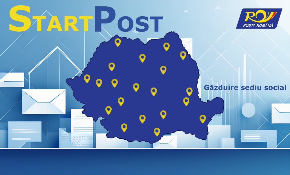 StartPost – noul serviciu al Poștei Române care ajută antreprenorii să-și înființeze firma fără sediu propriu
