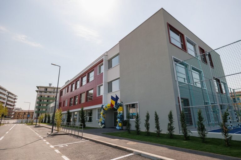 Școală nouă inaugurată în Cluj-Napoca: Peste 300 de elevi vor învăța în condiții moderne!