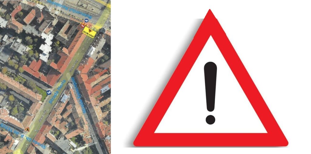 Restricții de trafic pe strada Horia din Arad pentru lucrări de reparații