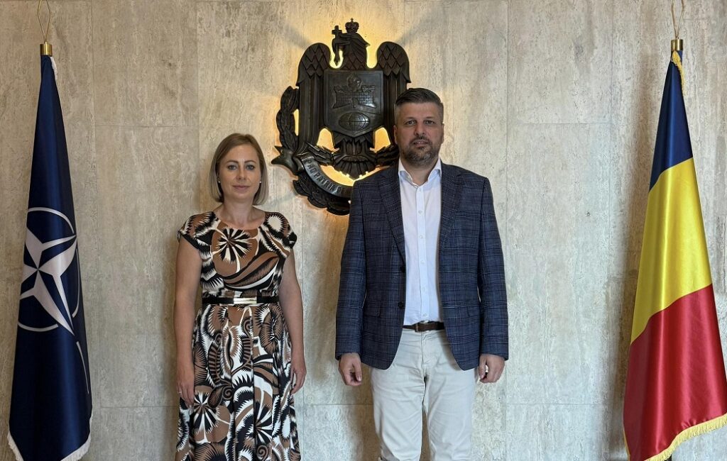 Prefectul Maria Forna, discuții la Ministerul Apărării Naționale: „Clujul are un rol esențial în apărarea națională și pe flancul estic al NATO”