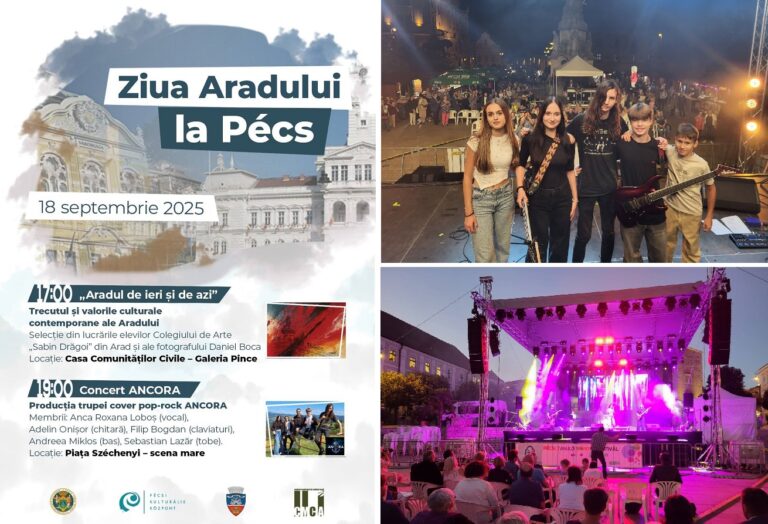 Ziua Aradului celebrată cu succes la Pécs