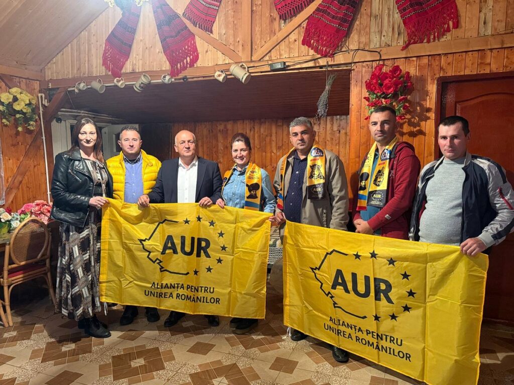 Ziua și organizația la AUR Cluj. Au luat la pas valea Crișului Repede!