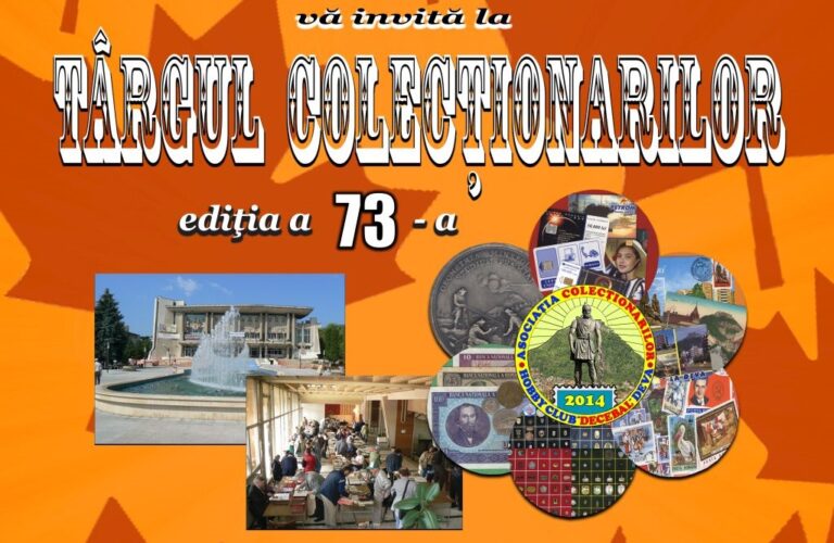 Târgul Colecționarilor revine la Deva, ediția a 73-a