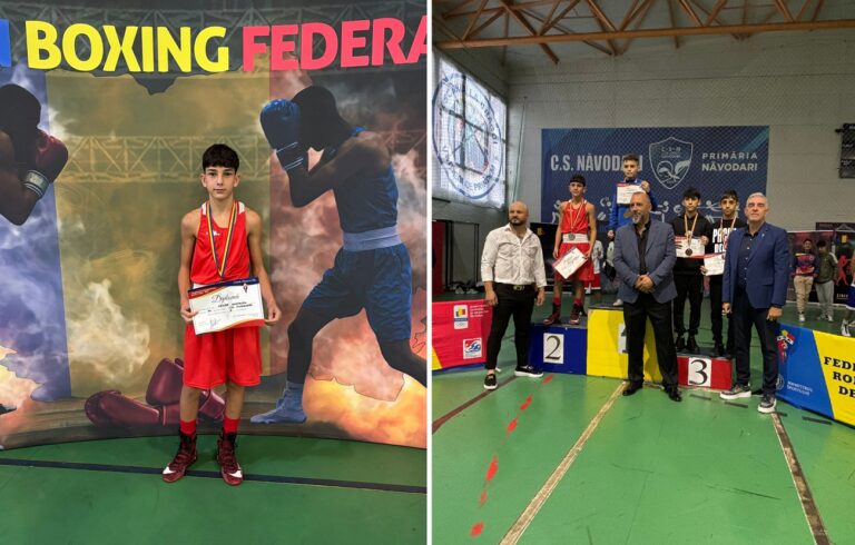 Vicecampion național la box – Kristof Constantin aduce argintul la Hunedoara!