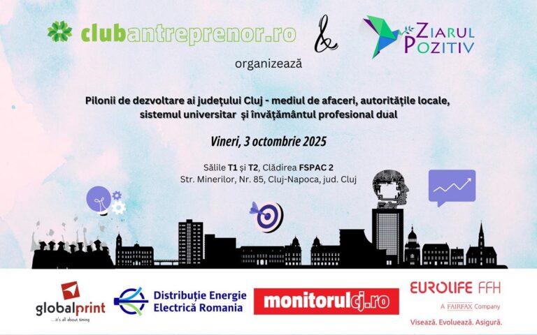 Pilonii de dezvoltare ai județului Cluj – dialog pentru viitor