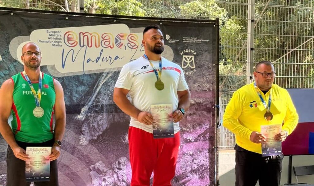 Sebastian Coldea, medalie de bronz la Campionatul European de Atletism Masters
