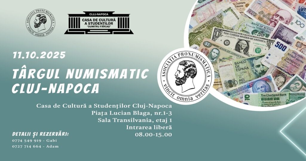 Târg numismatic la Cluj-Napoca