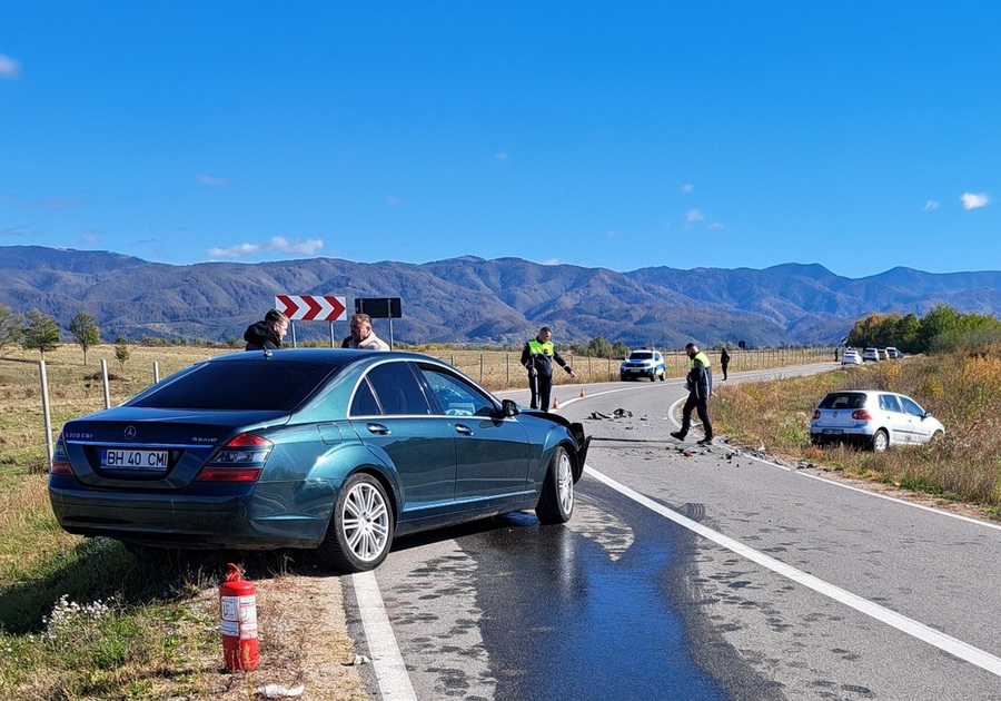 Accident între Beiuș și Budureasa: O persoană a ajuns la spital!