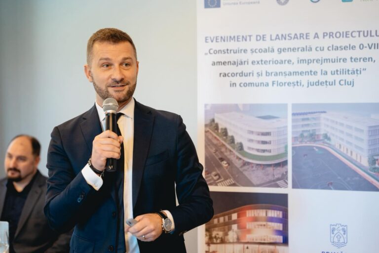 Floreștiul face un pas uriaș pentru educație: lansat oficial proiectul noii școli generale, o investiție de peste 54 de milioane de lei
