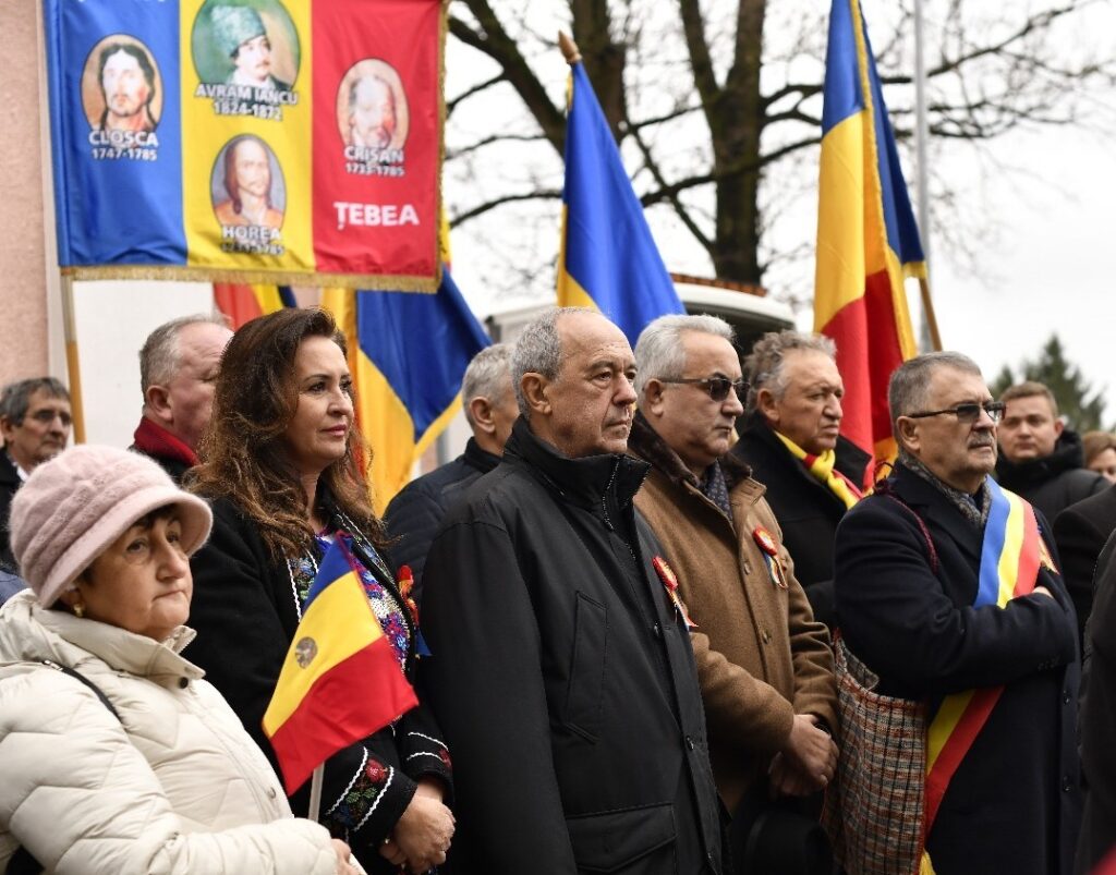 Laurențiu Nistor, mesaj emoționant de Ziua Națională, la Țebea: „Adevăratul respect față de eroi nu se stinge”