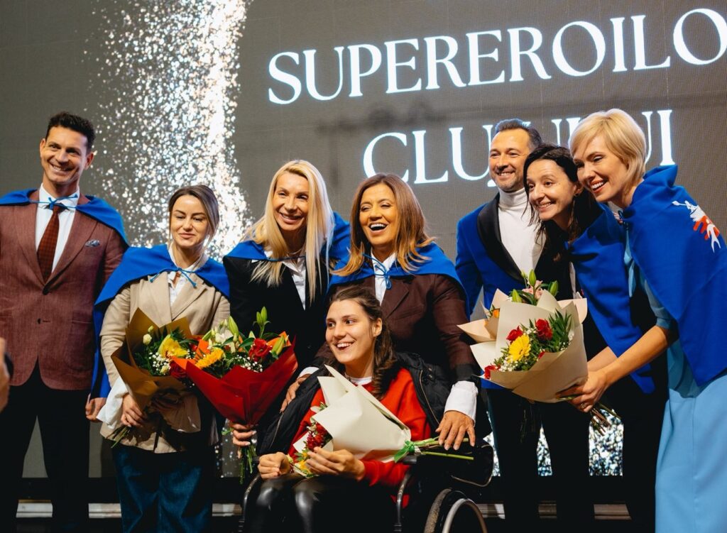 Gala Super Eroilor Clujului, o celebrare a curajului, rezilienței și comunității. Georgiana Sima: „Felicitări, creați o punte spre libertate pentru persoanele cu dizabilități!”