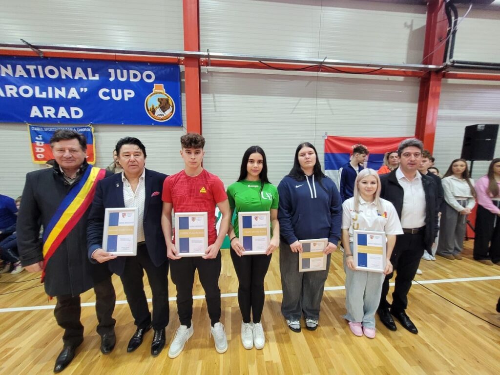 Consiliul Județean Arad onorează excelența sportivă: Cinci distincții „Bene Merenti” pentru judo-ul arădean!